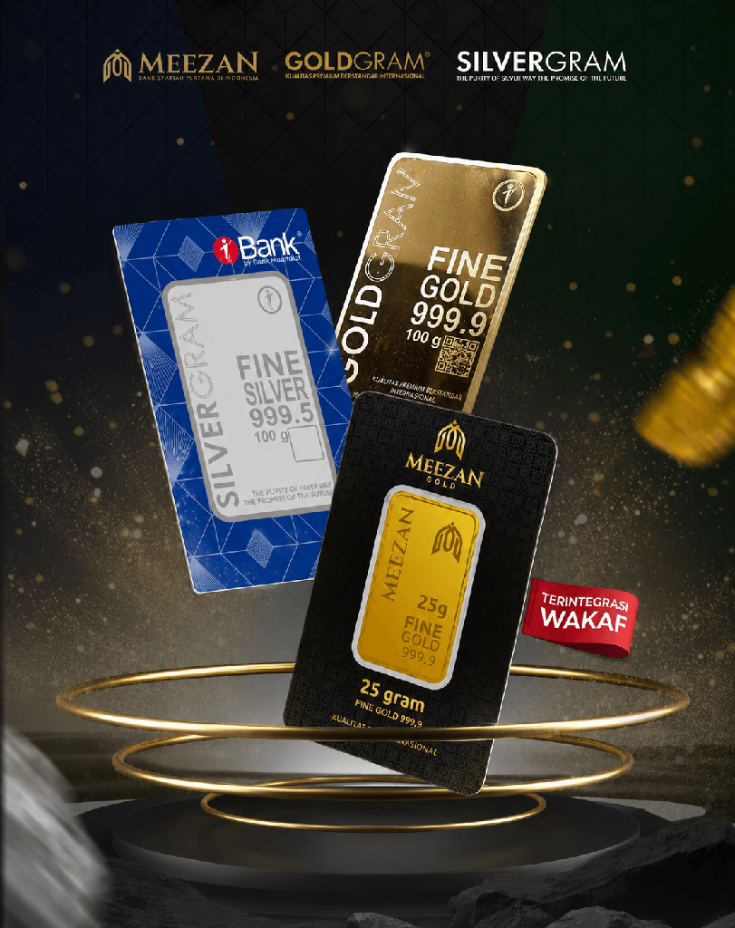 Ekosistem produk GoldGram, Meezan Gold, dan SilverGram